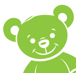 Green teddy bear